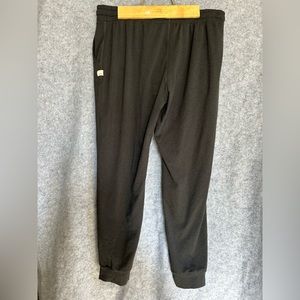 Vuori Joggers Womens Large Black Joggers Drawstring Performance